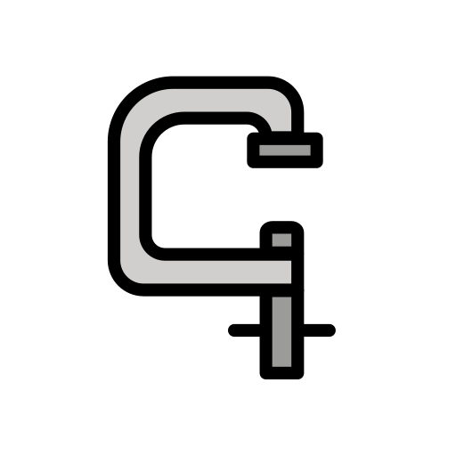Clamp on OpenMoji