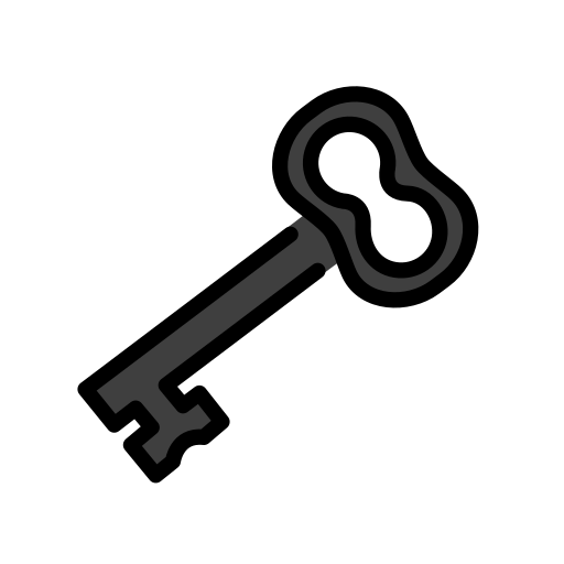 Old Key on OpenMoji