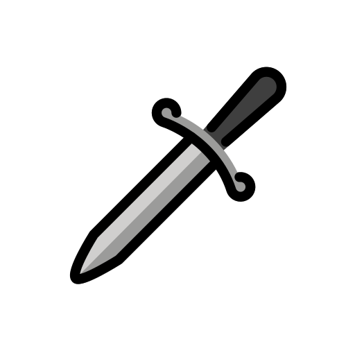 Dagger on OpenMoji