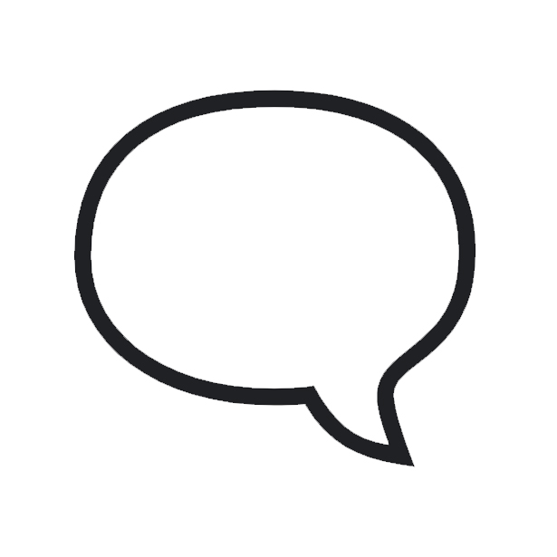 Left Speech Bubble on Noto Emoji