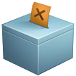 Ballot Box With Ballot on Samsung