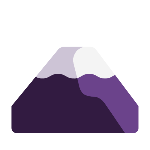 Mount Fuji on Microsoft Fluent