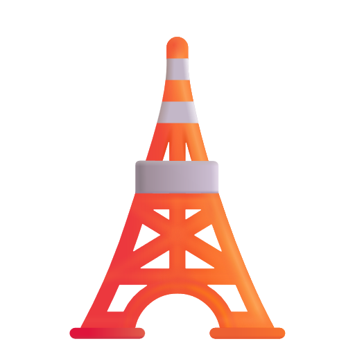 Tokyo Tower on Microsoft 3D