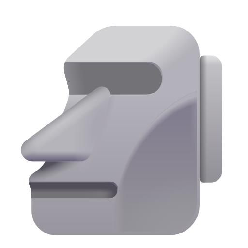 Moyai on Microsoft 3D