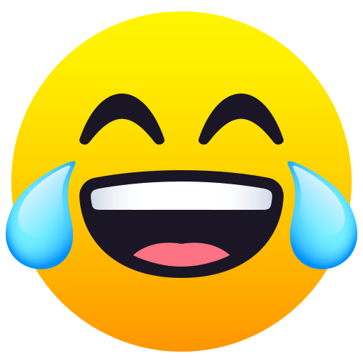 Face With Tears Of Joy on JoyPixels