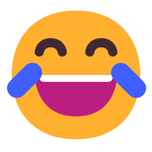 Face With Tears Of Joy on Microsoft Fluent