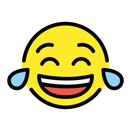 Face With Tears Of Joy on OpenMoji