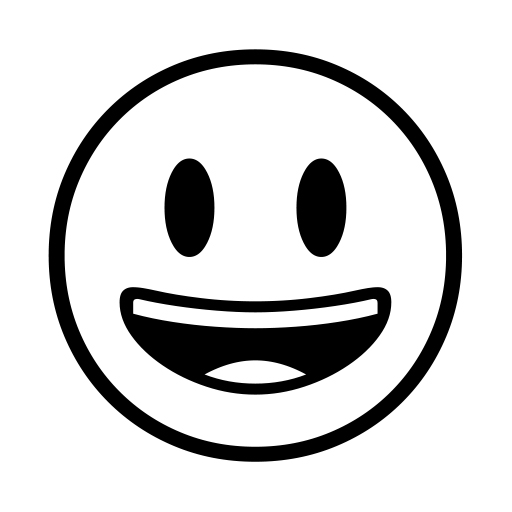 Smiling Face With Open Mouth on Noto Emoji