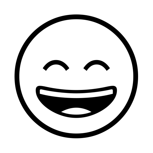 Smiling Face With Open Mouth And Smiling Eyes on Noto Emoji