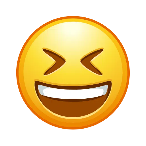 Smiling Face With Open Mouth And Tightly-closed Eyes on Telegram