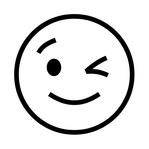 Winking Face on Noto Emoji