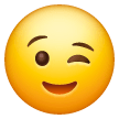 Winking Face on Samsung