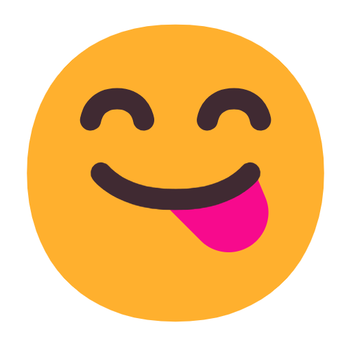 Face Savouring Delicious Food on Microsoft Fluent