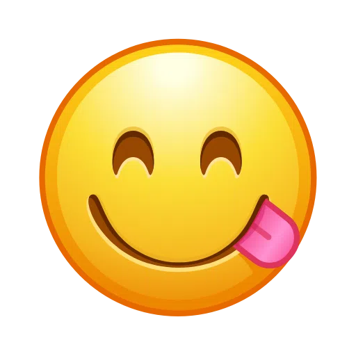 Face Savouring Delicious Food on Telegram