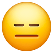 Expressionless Face on Samsung