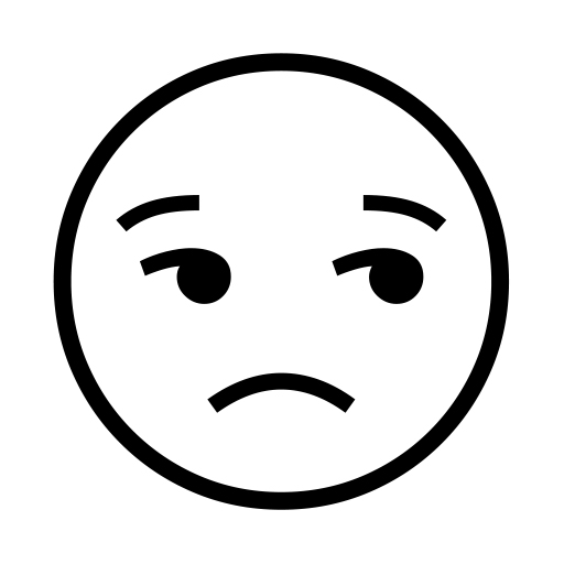 Unamused Face on Noto Emoji
