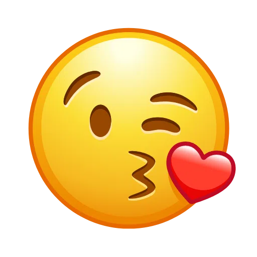 Face Throwing A Kiss on Telegram
