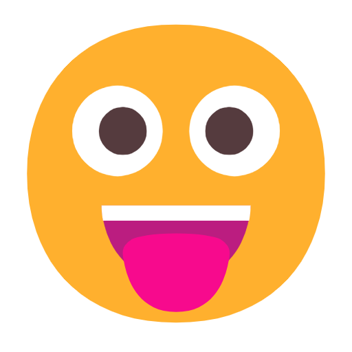 Face With Stuck-out Tongue on Microsoft Fluent