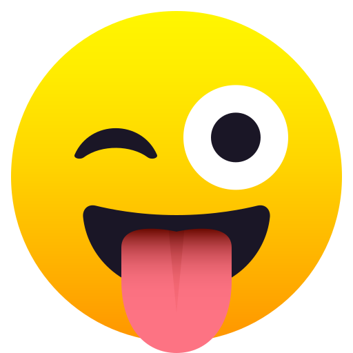 Face With Stuck-out Tongue And Winking Eye on JoyPixels