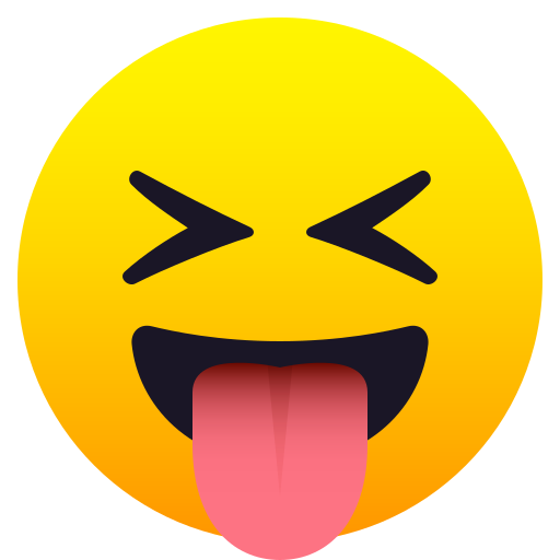Face With Stuck-out Tongue And Tightly-closed Eyes on JoyPixels