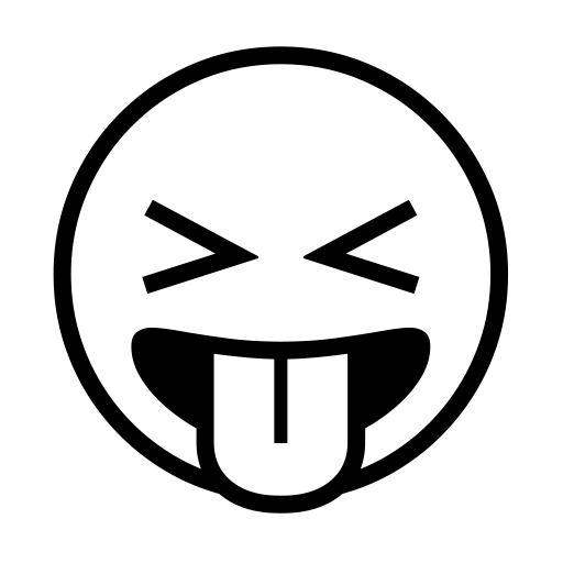 Face With Stuck-out Tongue And Tightly-closed Eyes on Noto Emoji