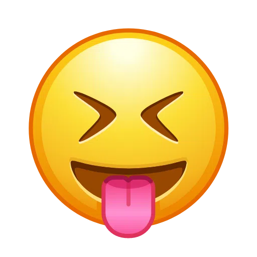 Face With Stuck-out Tongue And Tightly-closed Eyes on Telegram