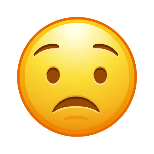 Worried Face on Telegram