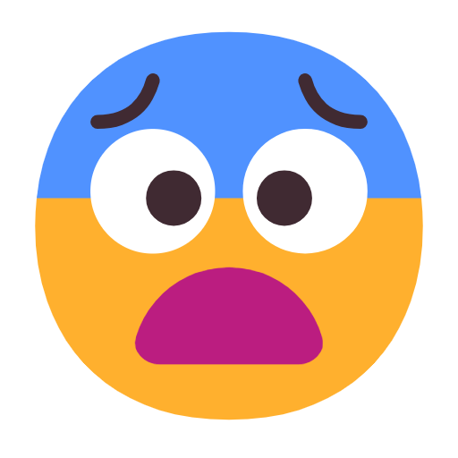 Fearful Face on Microsoft Fluent