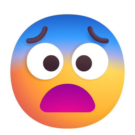 Fearful Face on Microsoft 3D