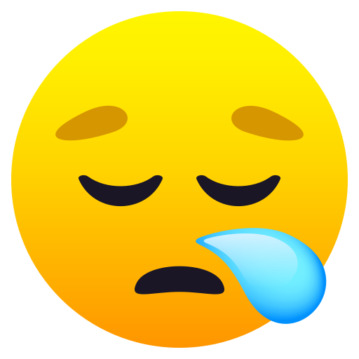 Sleepy Face on JoyPixels