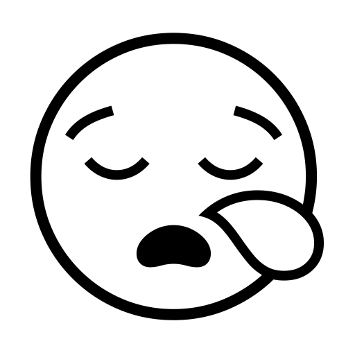 Sleepy Face on Noto Emoji