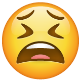 Tired Face on WhatsApp