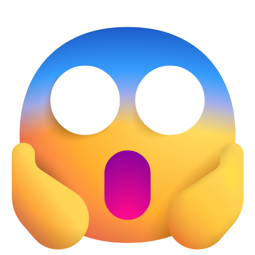 Face Screaming In Fear on Microsoft 3D