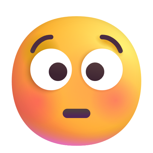 Flushed Face on Microsoft 3D