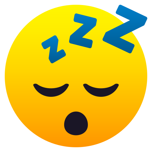 Sleeping Face on JoyPixels
