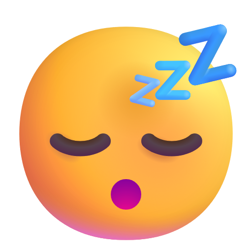 Sleeping Face on Microsoft 3D