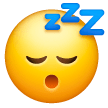 Sleeping Face on Samsung