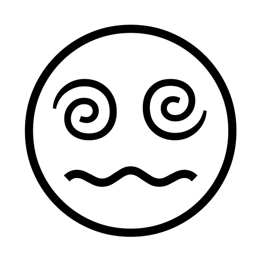 Face With Spiral Eyes on Noto Emoji