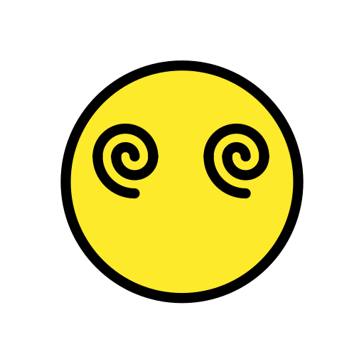 Face With Spiral Eyes on OpenMoji