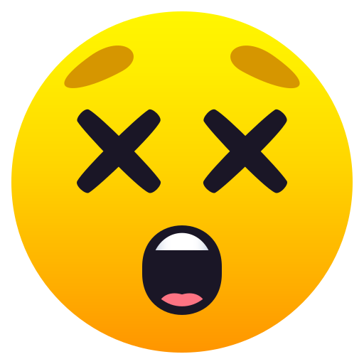 Dizzy Face on JoyPixels
