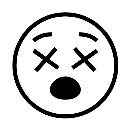 Dizzy Face on Noto Emoji