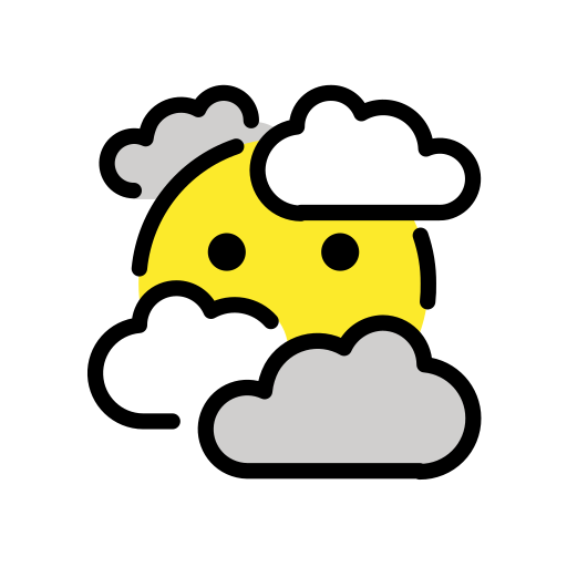 Face In Clouds on OpenMoji