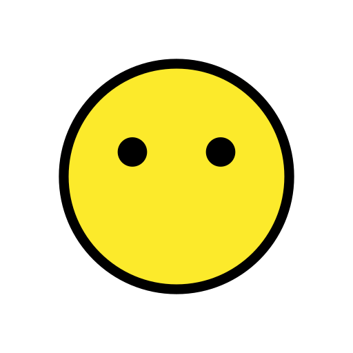 Face Without Mouth on OpenMoji