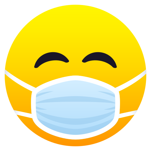Face With Medical Mask on JoyPixels