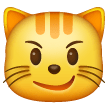 Cat Face With Wry Smile on Samsung