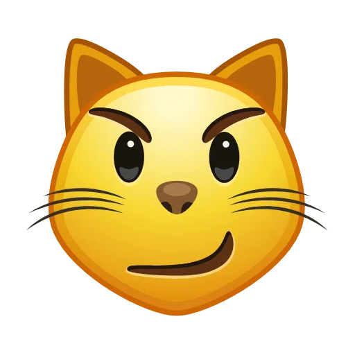Cat Face With Wry Smile on Telegram