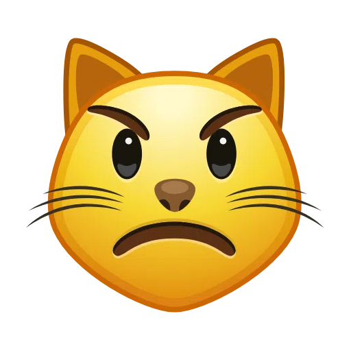 Pouting Cat Face on Telegram