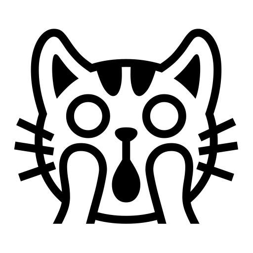 Weary Cat Face on Noto Emoji