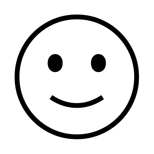 Slightly Smiling Face on Noto Emoji