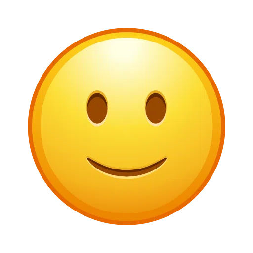 Slightly Smiling Face on Telegram
